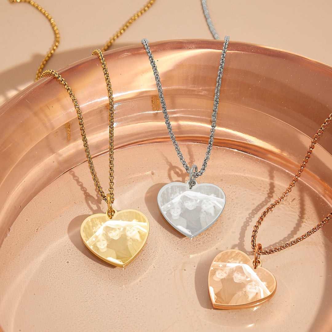 Picture Heart Necklace