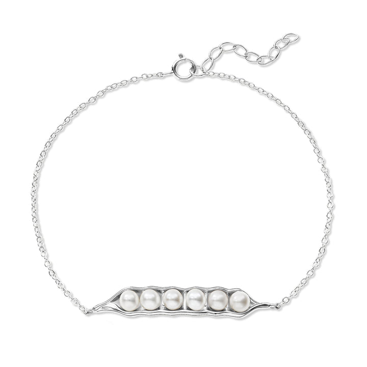 Six Peas in a Pod Pearl Bracelet