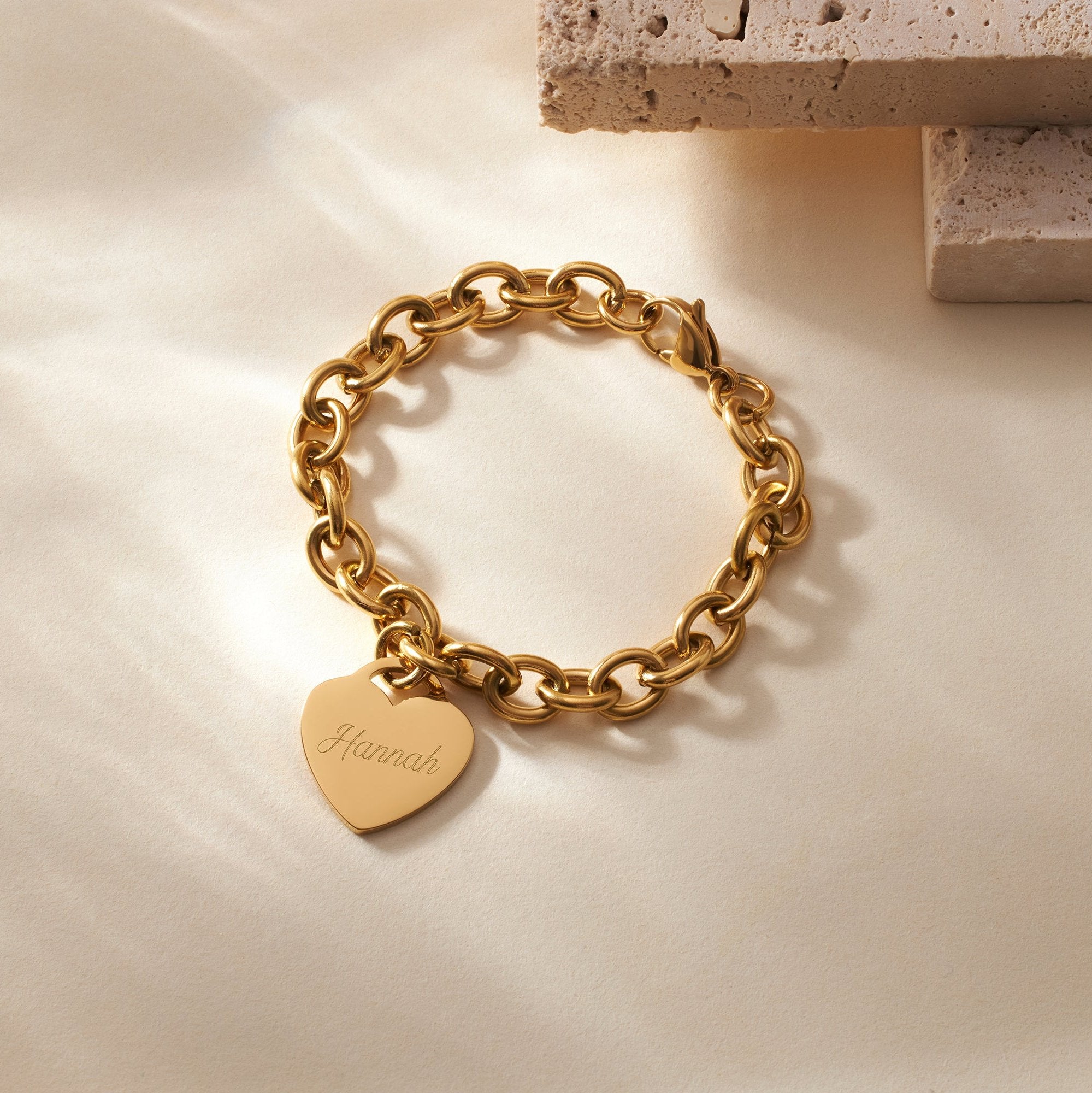 Heart tag bracelet 2024