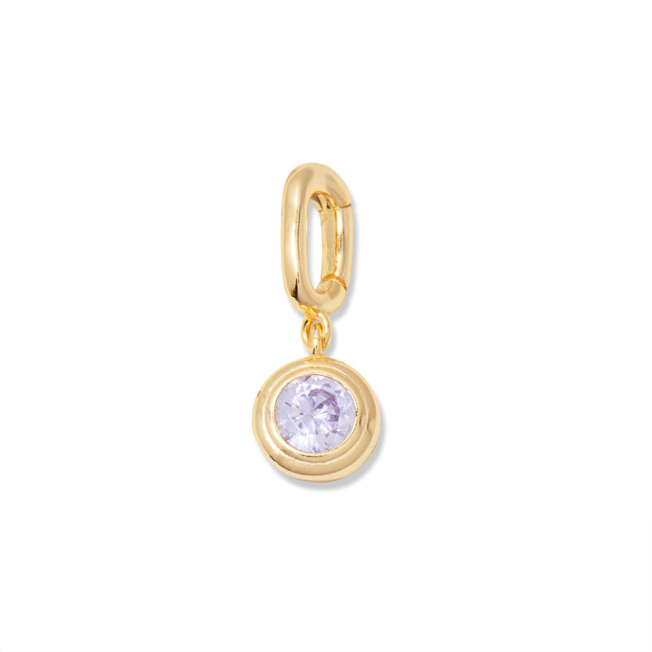 Birthstone Hinge Charm