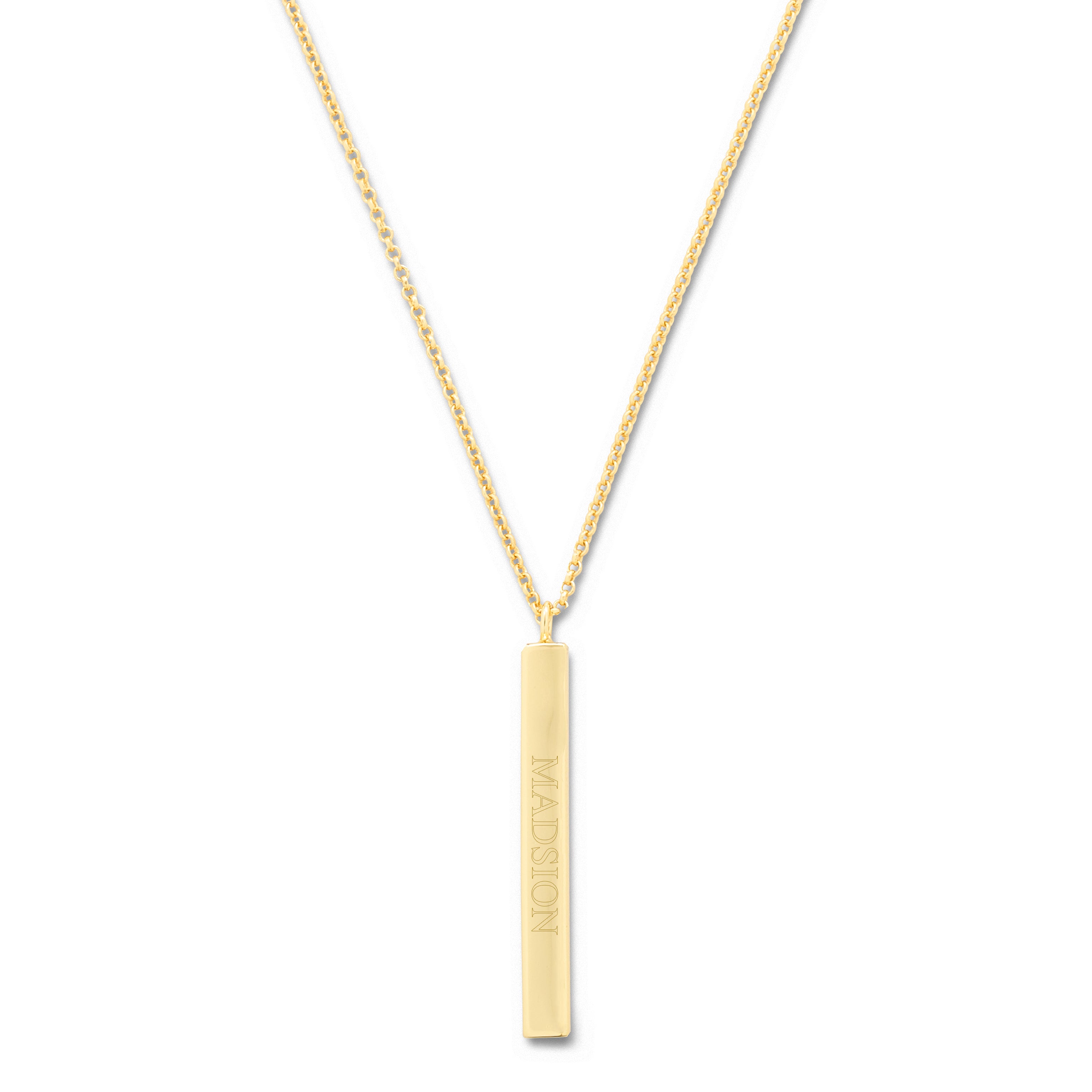 Vertical Gold Bar Necklace, Multiple Names, Mother's Necklace, Gold Name, Custom Initial Bar Necklace, Best Gift for high quality Mom, Valentine's Gift