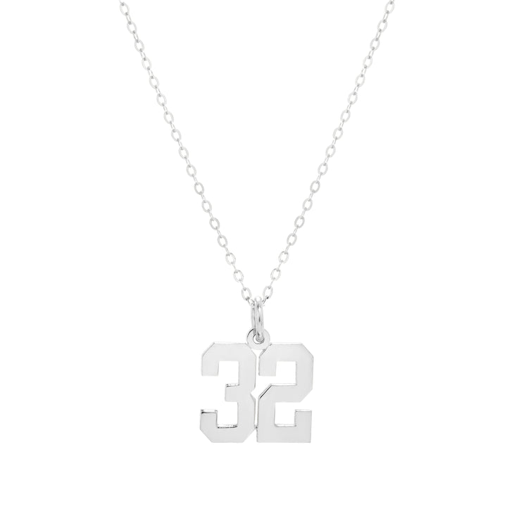 Custom Number Pendant