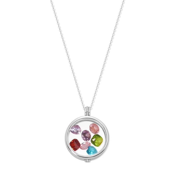 Custom Glass Birthstone Floating Locket