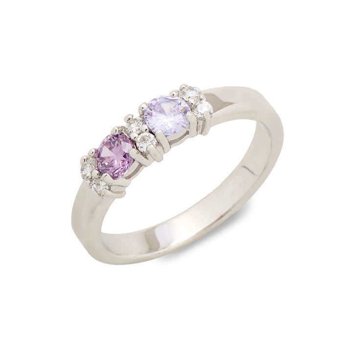 Close to the Heart 2 Stone Birthstone Ring