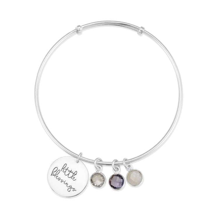 Little Blessings Birthstone Charm Bracelet