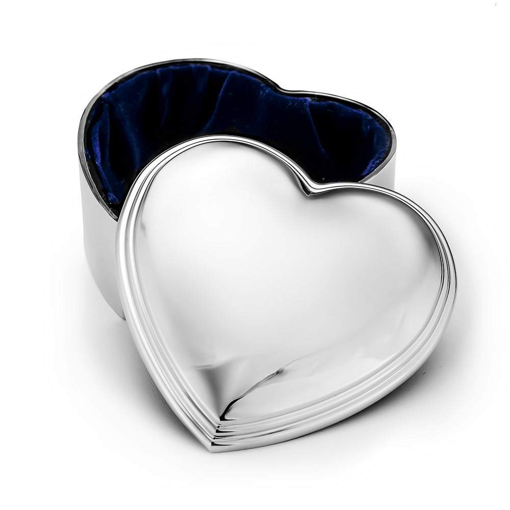 Heart Shaped Keepsake Jewelry Box