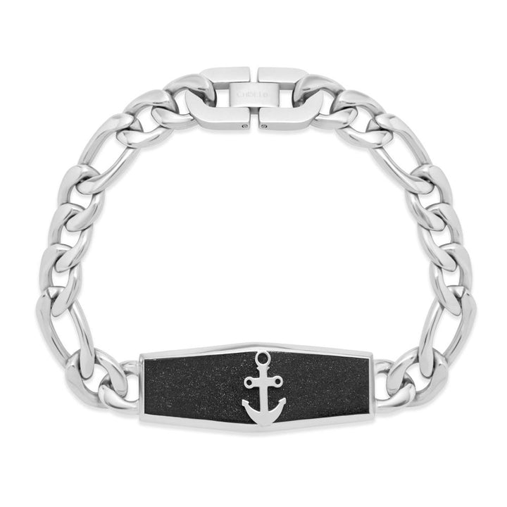 Men's Stainless Steel Anchor Bracelet