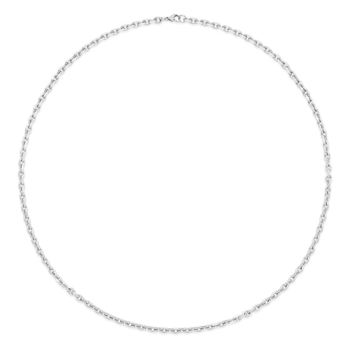 Men's Stainless Steel Cable Chain Necklace