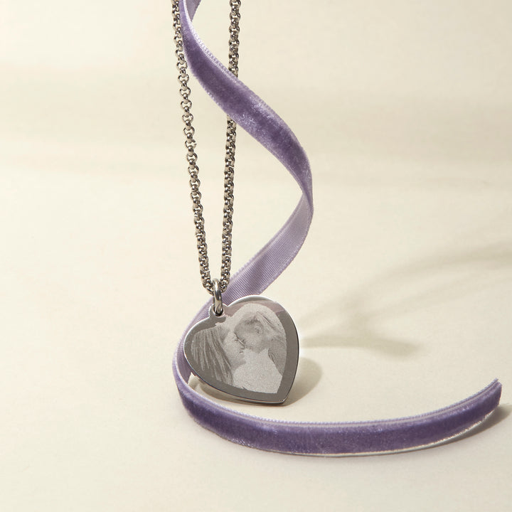 Picture Heart Necklace