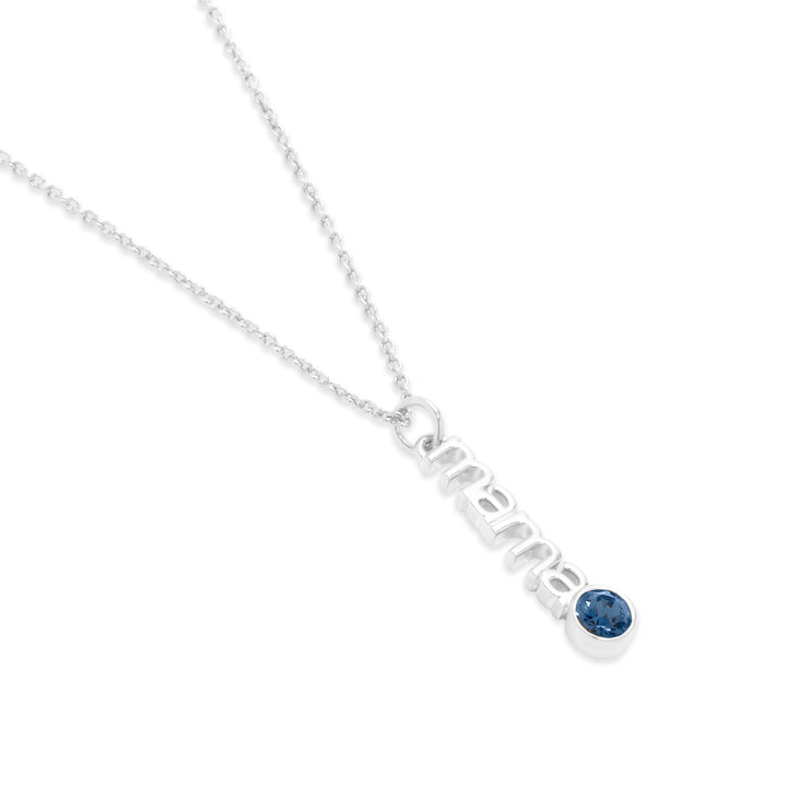 Custom Birthstone Mama Necklace