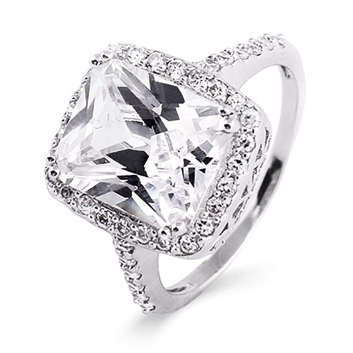 Brilliant Diamond Cubic Zirconia Ring