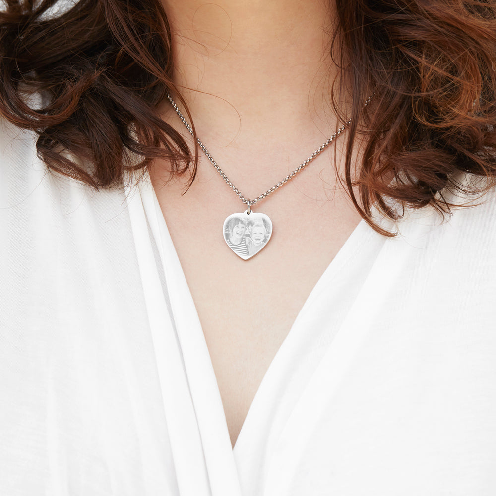 Picture Heart Necklace