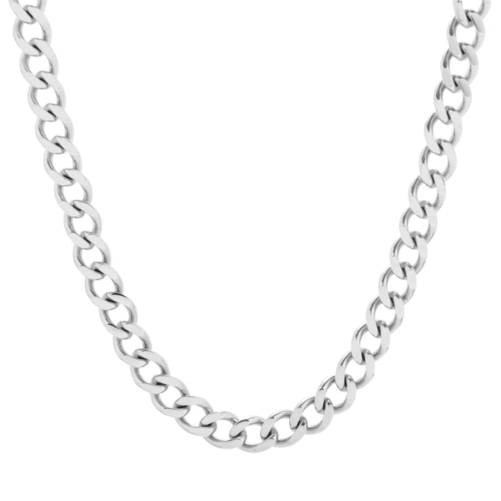 Men's Stainless Steel Curb Chain Necklace