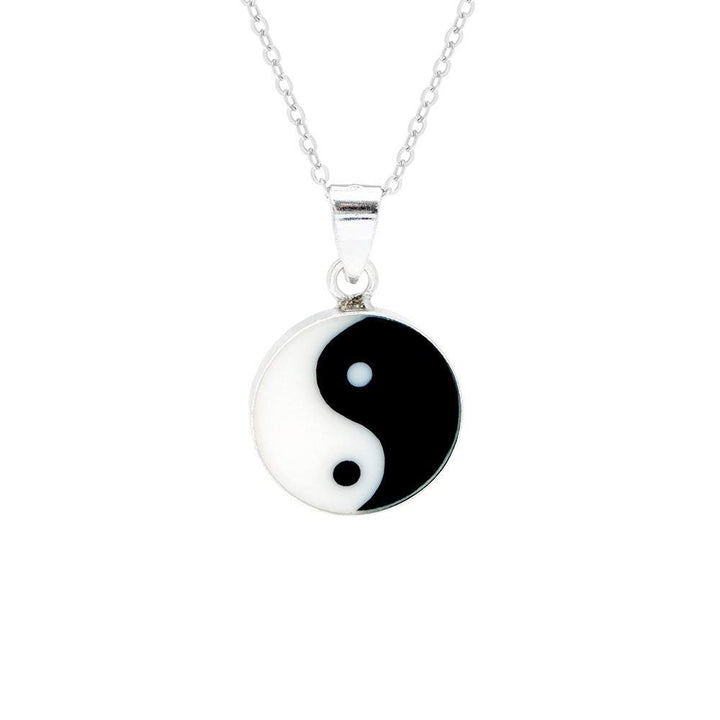 Sterling Silver Yin Yang Pendant