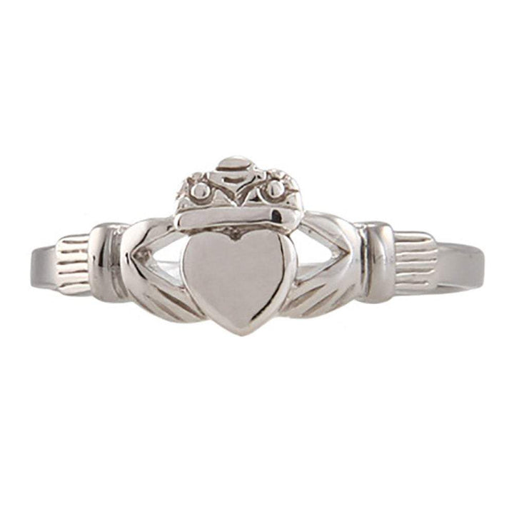 Petite Sterling Silver Irish Claddagh Ring