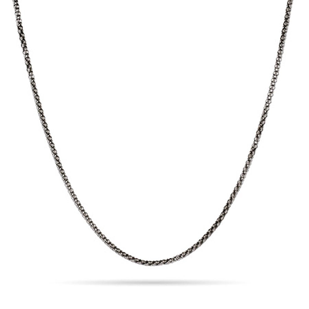 Sterling Silver Rhodium Coreana Chain