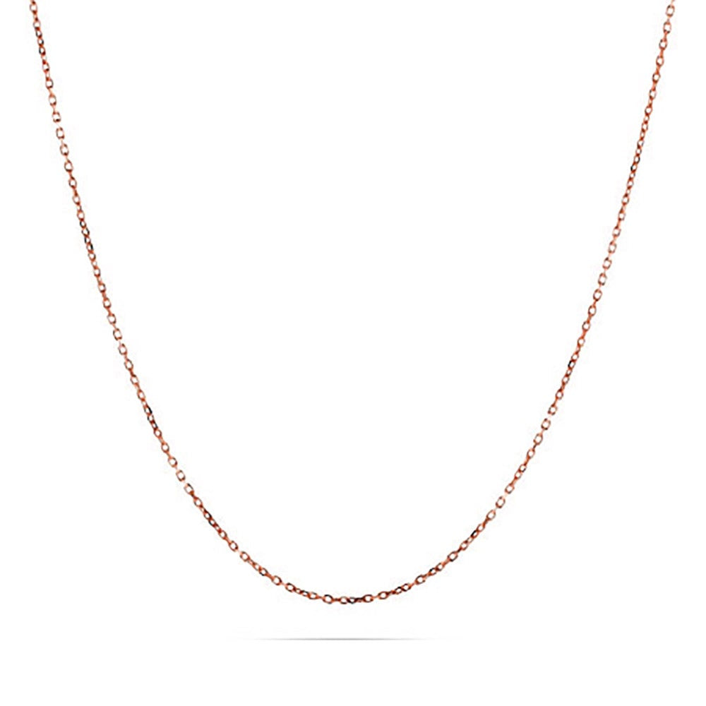 Rose Gold Rolo Chain