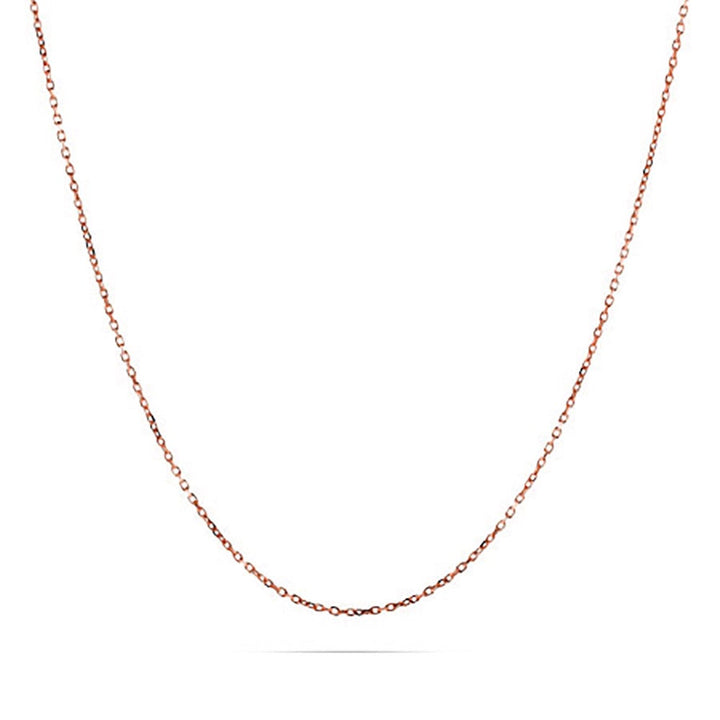 Rose Gold Rolo Chain