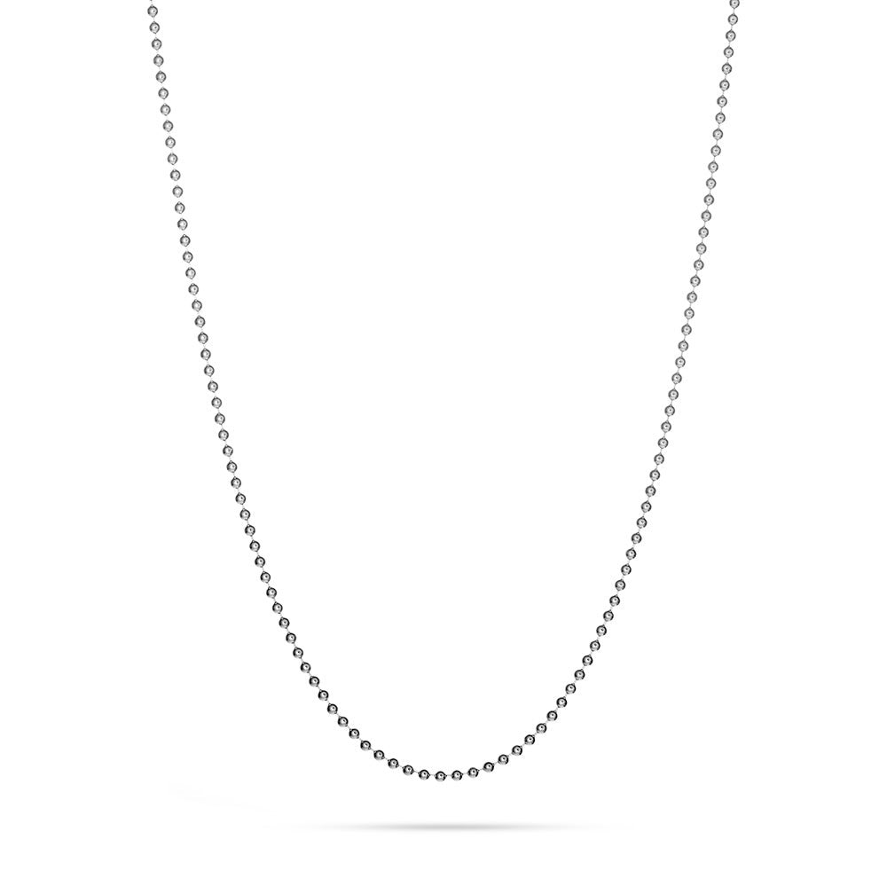 Sterling Silver Bead Chain