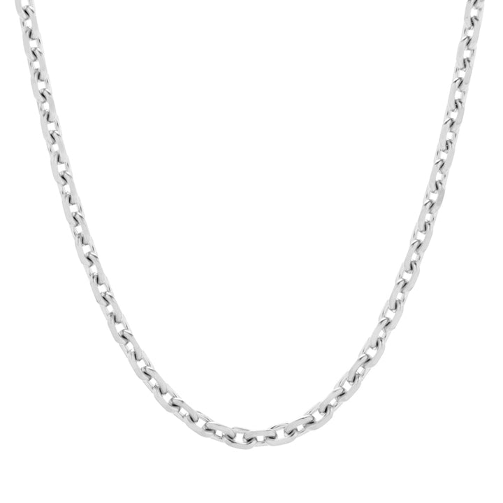 Men's Stainless Steel Cable Chain Necklace