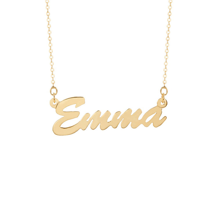 Gold Personalized Name Necklace