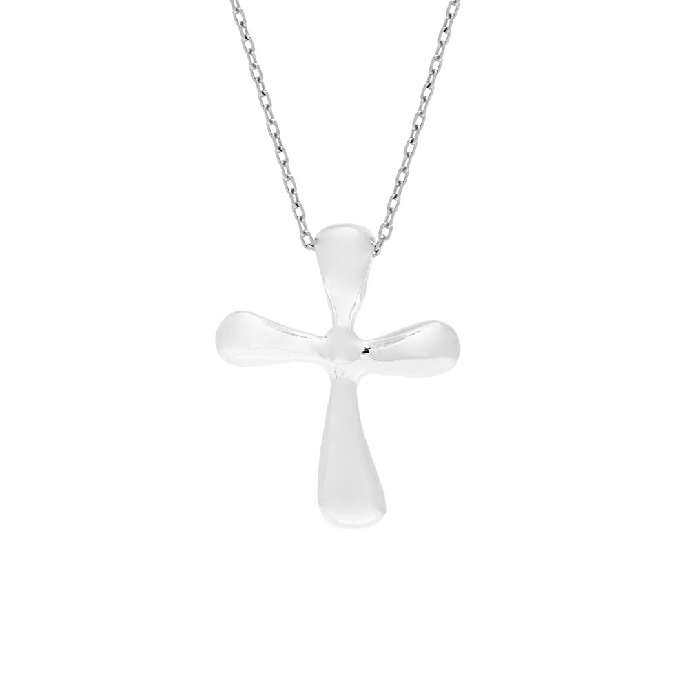 Small Sterling Silver Cross Pendant