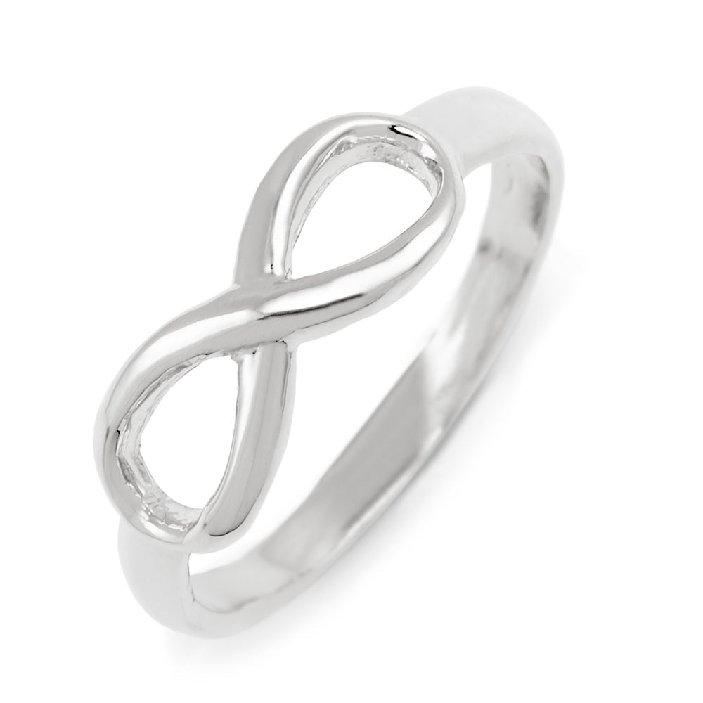 Sterling Silver Classic Infinity Ring