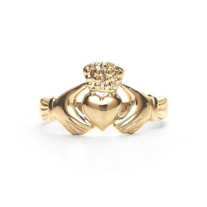 14K Gold Claddagh Wedding Ring